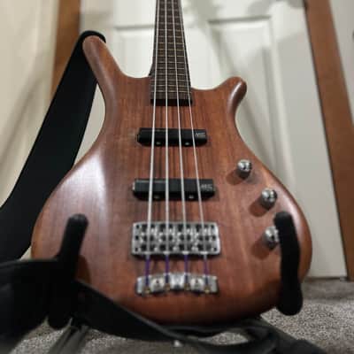 Warwick German Pro Series Corvette Bubinga 4 Active 2010s - Natural Transparent image 4