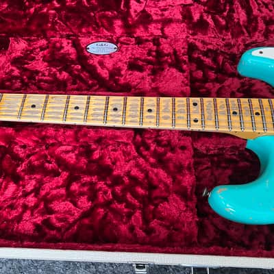 Fender Custom Shop '57 Startocaster Heavy Relic 2010r - Sea Foam Green image 3
