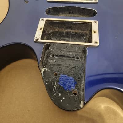 Ibanez RG Japan Electric Guitar Body Loaded Floyd Rose, Pots Purple Gold MIJ image 15