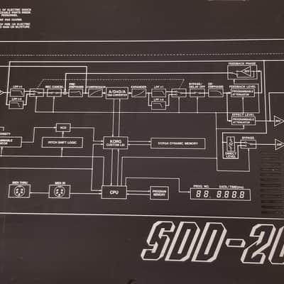 Korg SDD-2000, 1980s - Black image 6