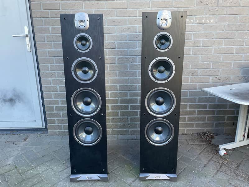 Infinity - Delta 70 - 4-Way Floorstanding Speakers - Bi-Wired - Serviced (refoamed) - PICK UP ONLY! image 1