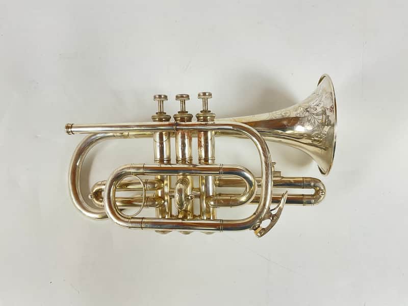Marceau Used Antique Bb Cornet [38308]