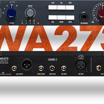 Warm Audio WA273 2-Channel British Microphone - RAF Blue Gray image 2