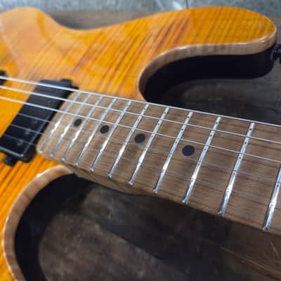 Music Man Sabre amber burst image 5