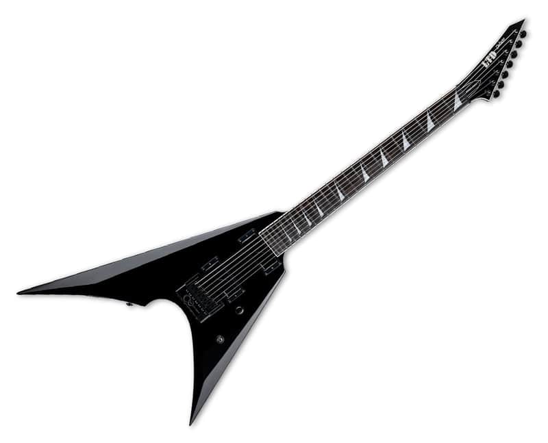 ESP LTD Arrow-1007B Evertune 7-String Guitar - Black - B-Stock image 1