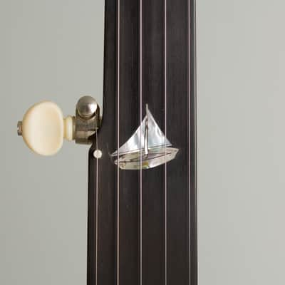 Mike Ramsey  5 String Fretless Banjo (2000), ser. #1142, black tolex hard shell case. image 14