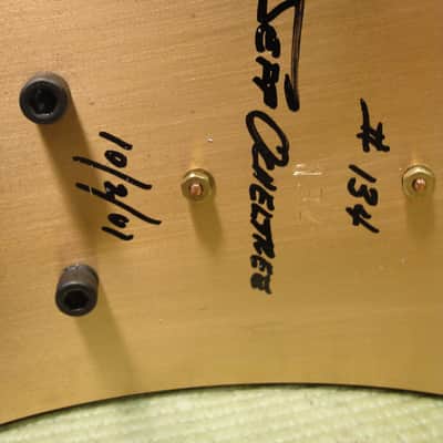 Paiste Spirit of 2002 by Jeff Ocheltree 14 x 5 Snare Drum Bronze - RARE Limited Edition image 9