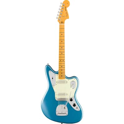 Fender American Professional Classic Jaguar - Faded Lake Placid Blue image 3