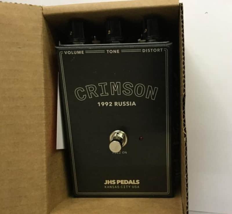 JHS Legends of Fuzz Crimson Fuzz 1992 Russia Fuzz Pedal image 1