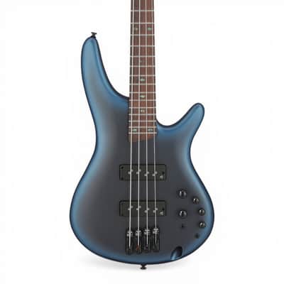 Ibanez SR500NMAM SR Standard 4-String Electric Bass – Midnight Arctic Ocean Matte – Nordstrand Pickups, Active/Passive EQ image 4