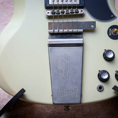 GIBSON USA Custom Shop '61 Les Paul SG Standard Reissue Vibrola VOS "White + Rosewood" (2012) image 6
