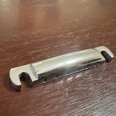 Gibson Vintage 1974 Les Paul Chrome Tailpiece SG ES 1975 1976 1977 1970's image 1