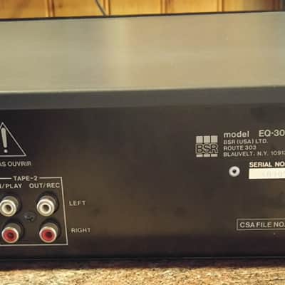 BSR EQ-3000 10-band Stereo Equalizer and Spectrum Analyzer image 2