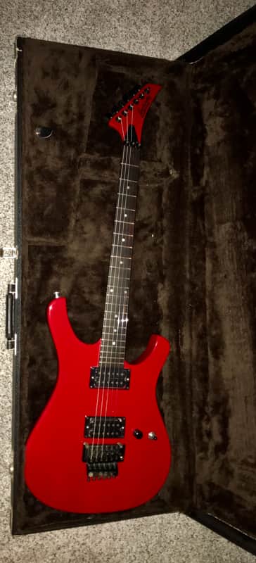 1985 Larrivee RS-2, Electric Guitar, Red W/ Orig Hard Case | Reverb