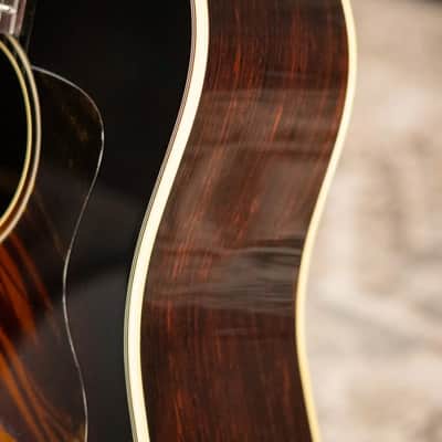 Eastman E20SS-TC Thermo-Cured Dreadnought Acoustic Guitar - Sunburst with Hardshell Case Bild 13
