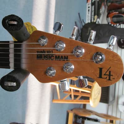 Ernie Ball Music Man Luke 4 Electric Guitar Diesel Blue w/ Case *** BRAND NEW - FULL WARRANTY *** image 4