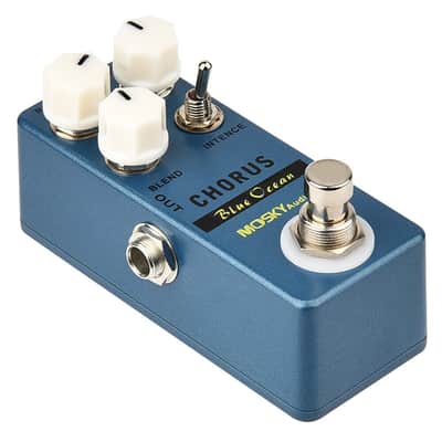 MOSKY Blue Ocean Guitar Chorus Effect Pedal True Bypass Full Metal Shell image 5