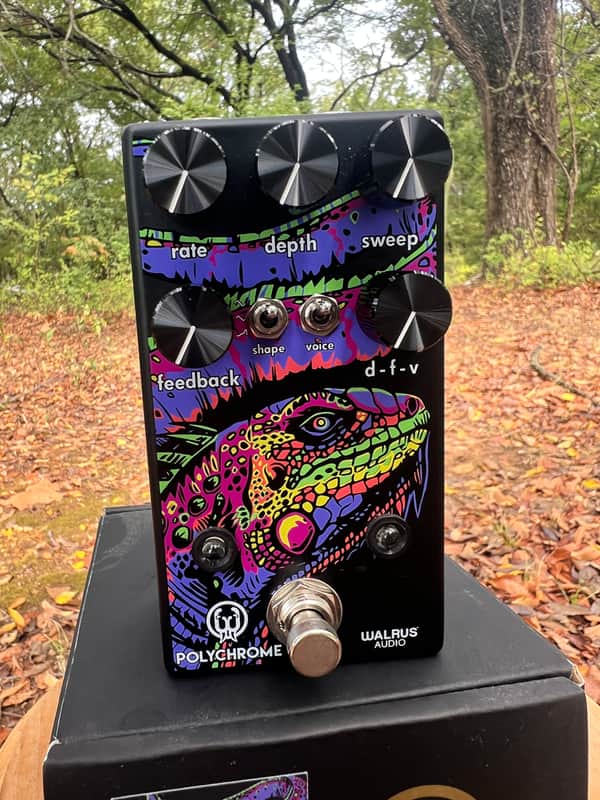 Walrus Audio Polychrome Analog Flanger 2021 - Present - Black image 1