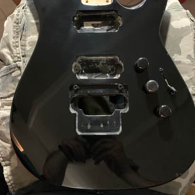 Jackson Dinky Rev Professional 1994 body - Black image 1