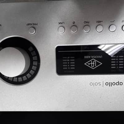 Universal Audio Apollo Solo Heritage Edition Thunderbolt 3 Audio Interface 2020 - Present - Silver image 2