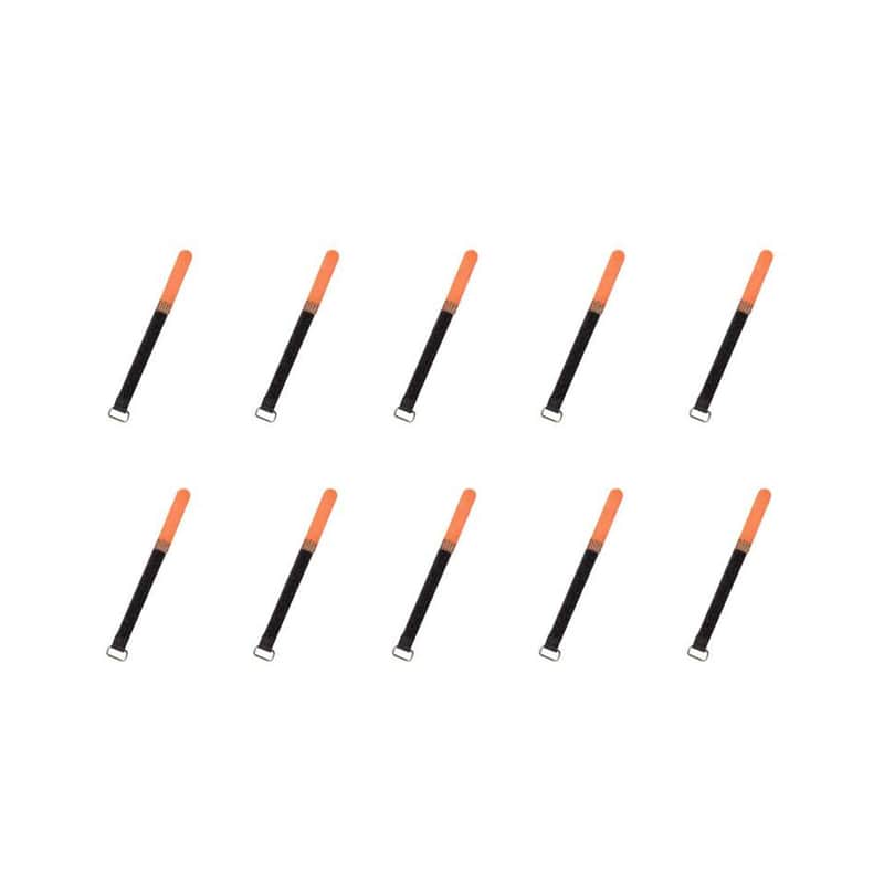 RockBoard Cable Ties, 10 pcs., Extra Small - Orange image 1