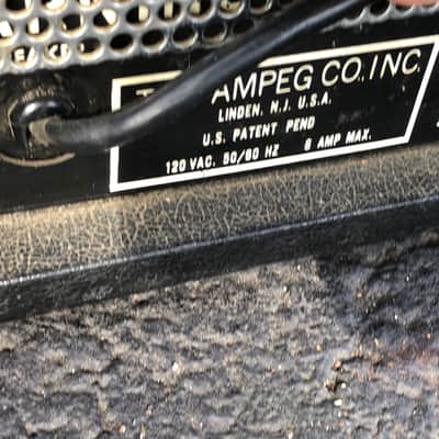 Ampeg SVT Head 1970 Blue Line image 5