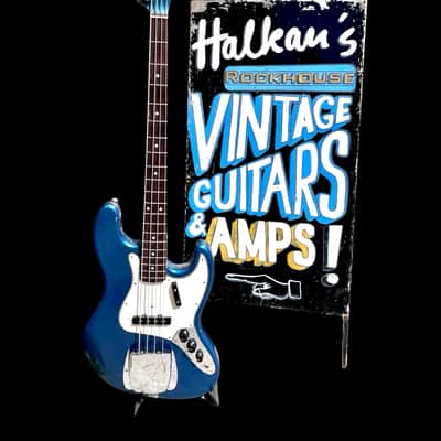 Fender Jazz bass 1965 / Lake Placid Blue image 1