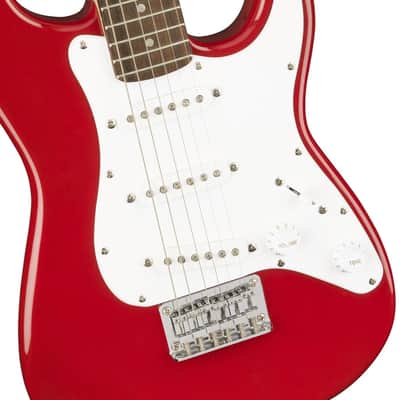 Squier 0370121554 Mini Stratocaster, Laurel Fingerboard, Dakota Red image 3