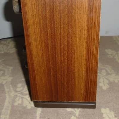 Vintage SONY AM/FM Table Radio Model ICF-9740W Simulated Wood Tested image 2