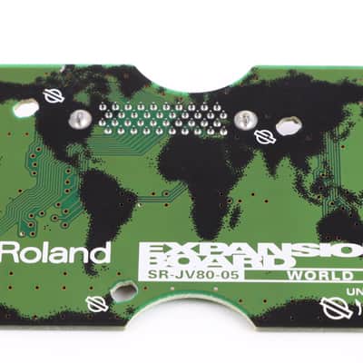 Repaired Roland SR-JV80-05 WORLD Expansion Board Capacitor replaced image 1