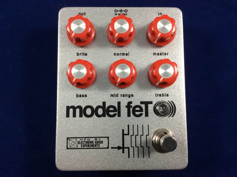 Electronic Audio Experiments Model feT 2017 Silver Sparkle image 1