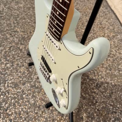 Fender American Special Stratocaster Sonic Blue with Seymour Duncan Hot Rail bridge pickup (2017) image 3