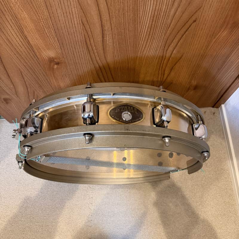 Tama PL-5325N Power Metal Bell Brass shell & hoops 3.25x14" Piccolo Snare Drum image 1
