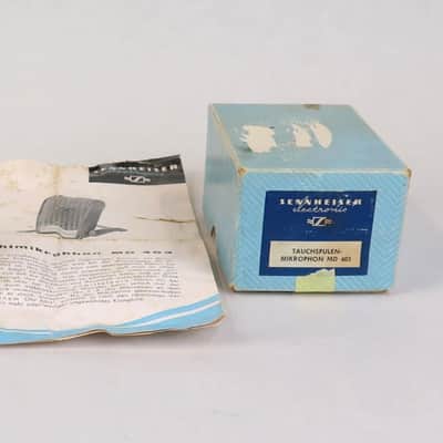 Sennheiser MD 403 Cardioid Dynamic Microphone 1960s - Metal image 2
