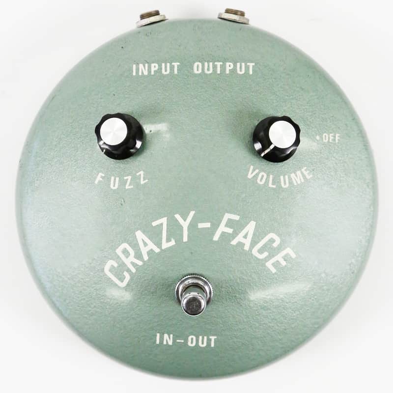 1967 Guyatone Crazy Face Fuzz Pedal - Very Early, Very Rare