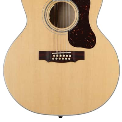 Guild F-512E Maple 12-string Acoustic-electric Guitar - Natural image 1