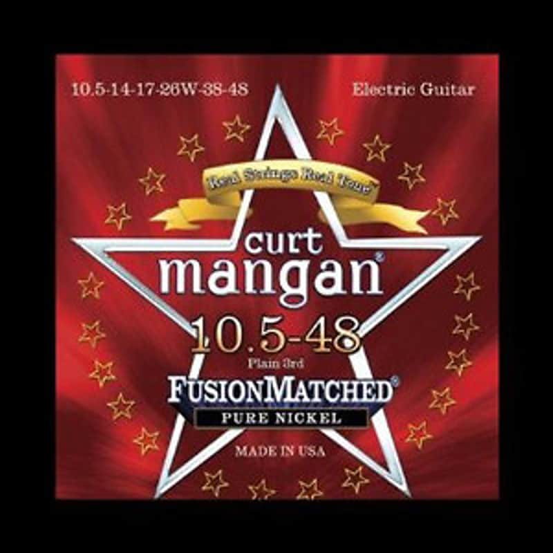 Curt Mangan Pure Nickel Electric Guitar Strings 10.5-48 image 1