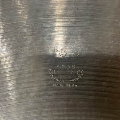 Zildjian 22" A Transition Stamp Ride ~2700 grams 1946-1953 image 6