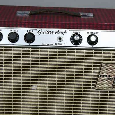 1960's Guyatone GA-520 Vintage Electric Guitar Tube Amplifier Amp image 9