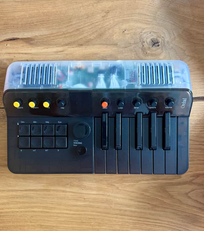 Telepathic Instruments Orchid Chord Generator Synthesizer – Limited Edition CLEAR ARCTIC + Original Carrying Case image 1