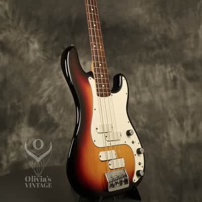 1983 Fender Precision Bass Elite II Sunburst image 8