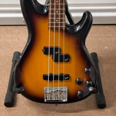 Fender Precision Bass Lyte 4-String mid-90s Electric Guitar Sunburst+Extras MIJ image 4