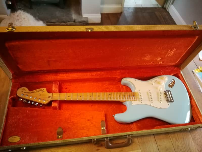 Fender Yngwie Malmsteen Signature Stratocaster Sonic Blue image 1