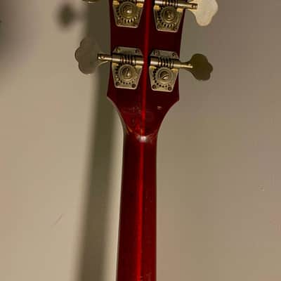 Guild Starfire Bass 1967 - Cherry Red image 9