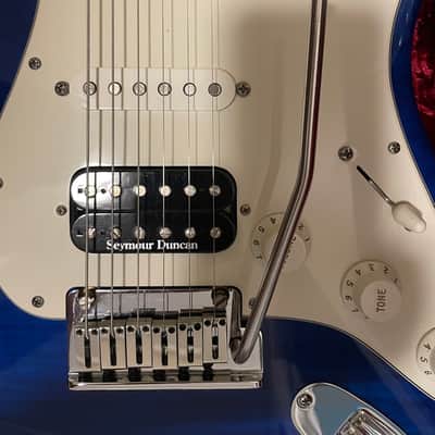 Fender Stratocaster Custom Shop 2012 - Candy Blue HSS Deluxe image 11