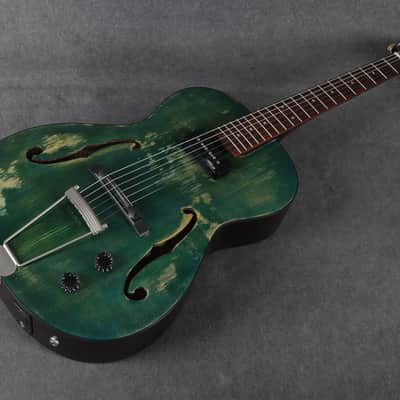 Epiphone Olympic Masterbilt - Green Refinish - 2nd Hand image 10