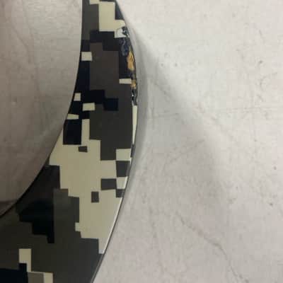 Ibanez RG370DXGP3 Standard 2008 - 2009 - Black with White Digital Camo Graphic image 4