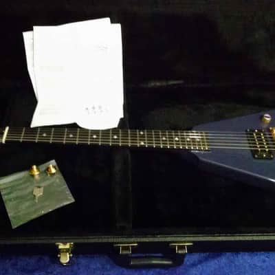 1996 USA Dean Baby V FL Custom Shop W/Hardshell Case LSR Tuners image 12