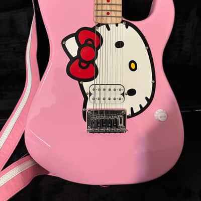 Squier Hello Kitty Stratocaster 2024 - Present - Pink image 1