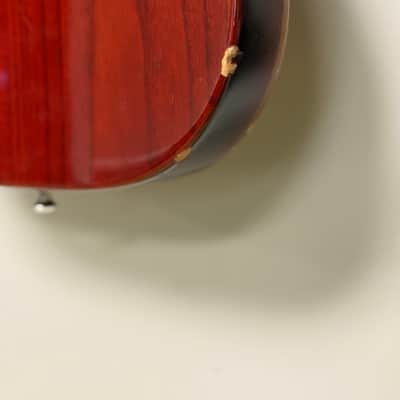 Fender American Select Carved Top Koa Telecaster 2012 - Sienna Edge Burst image 6